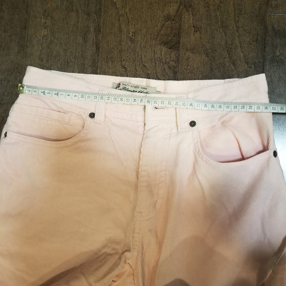 Corduroy Baby Pink Bootcut Pants - Picture 5 of 8